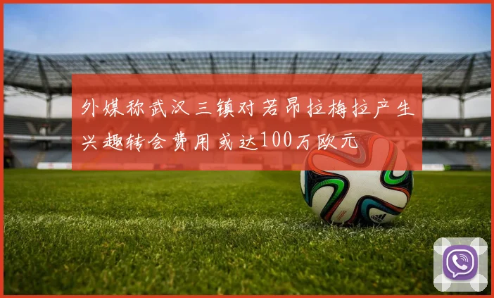 外媒称武汉三镇对若昂拉梅拉产生兴趣转会费用或达100万欧元